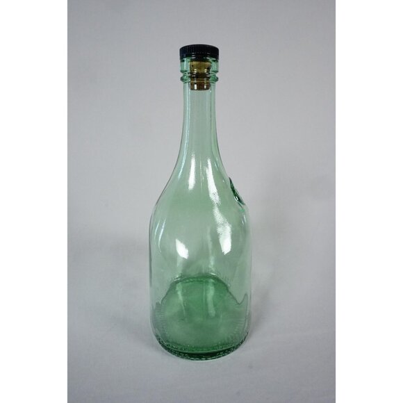 Paul Masson Aqua Green Glass Bottle Vintage Embossed Since 1852 - Picture 4 of 10